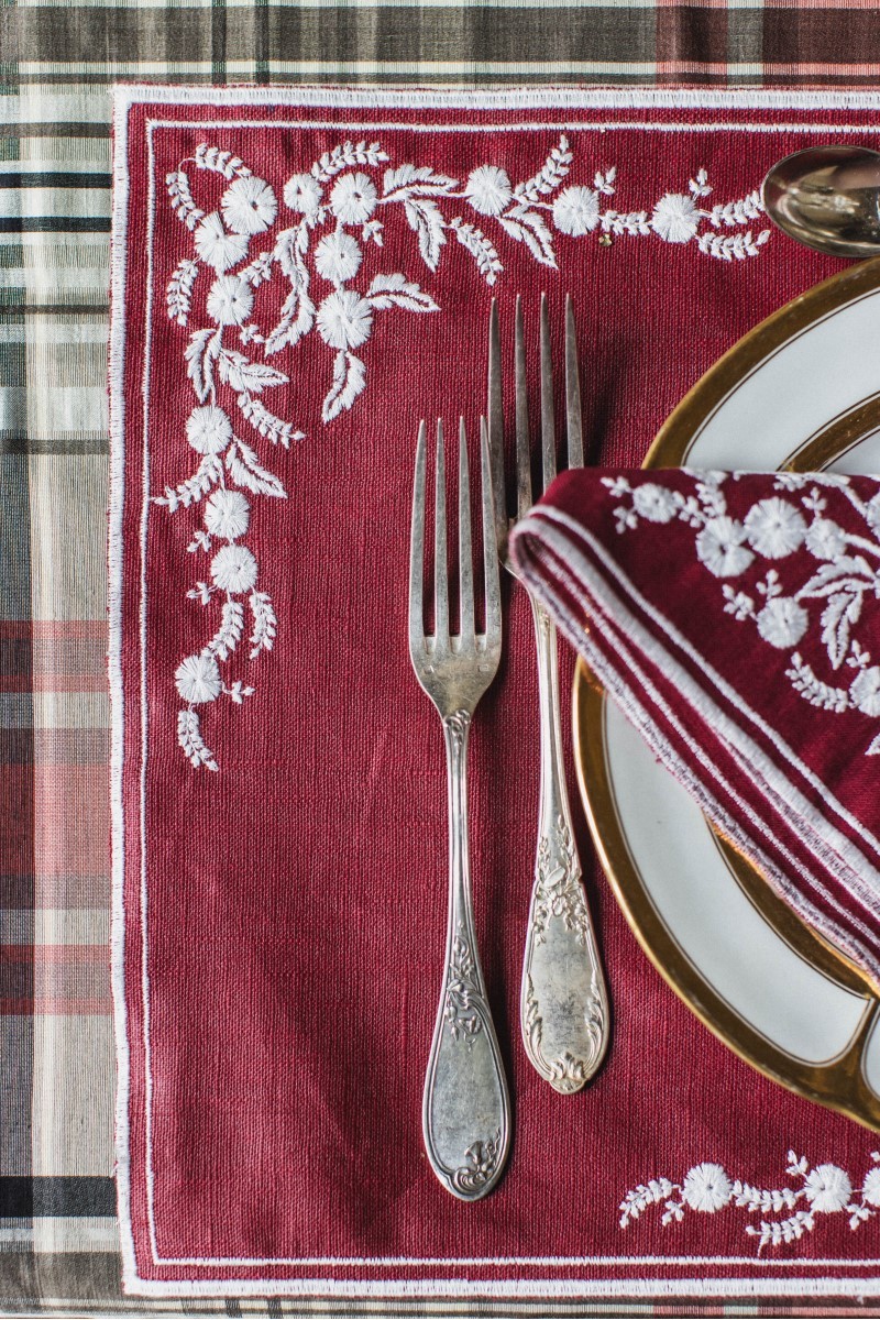 Venaria Set de table en lin non tachant