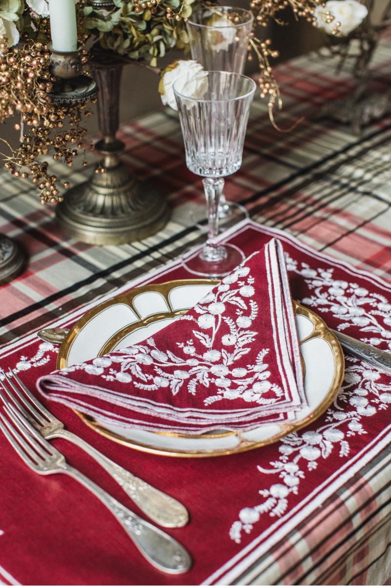 Venaria Set de table en lin non tachant