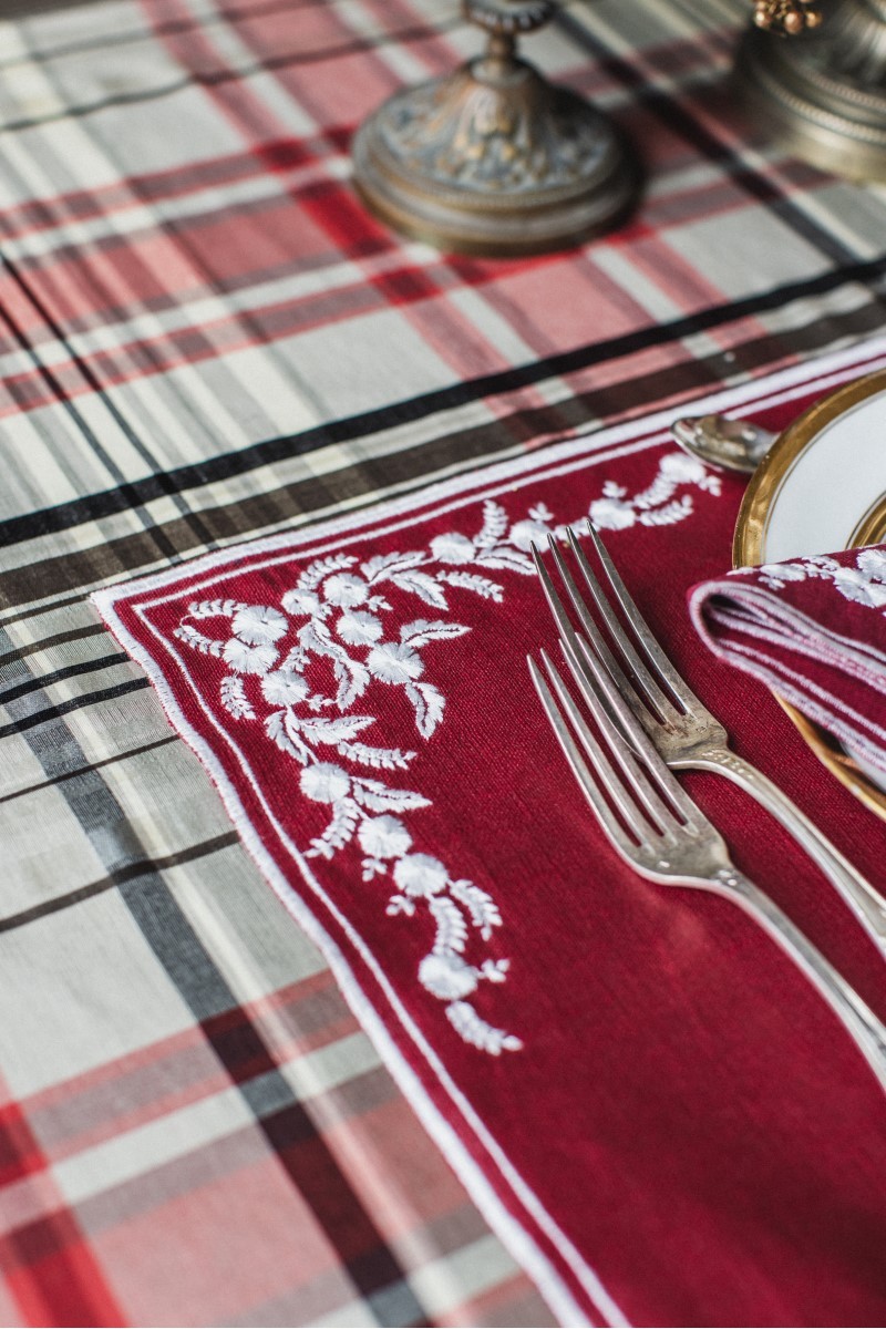 Venaria Set de table en lin non tachant