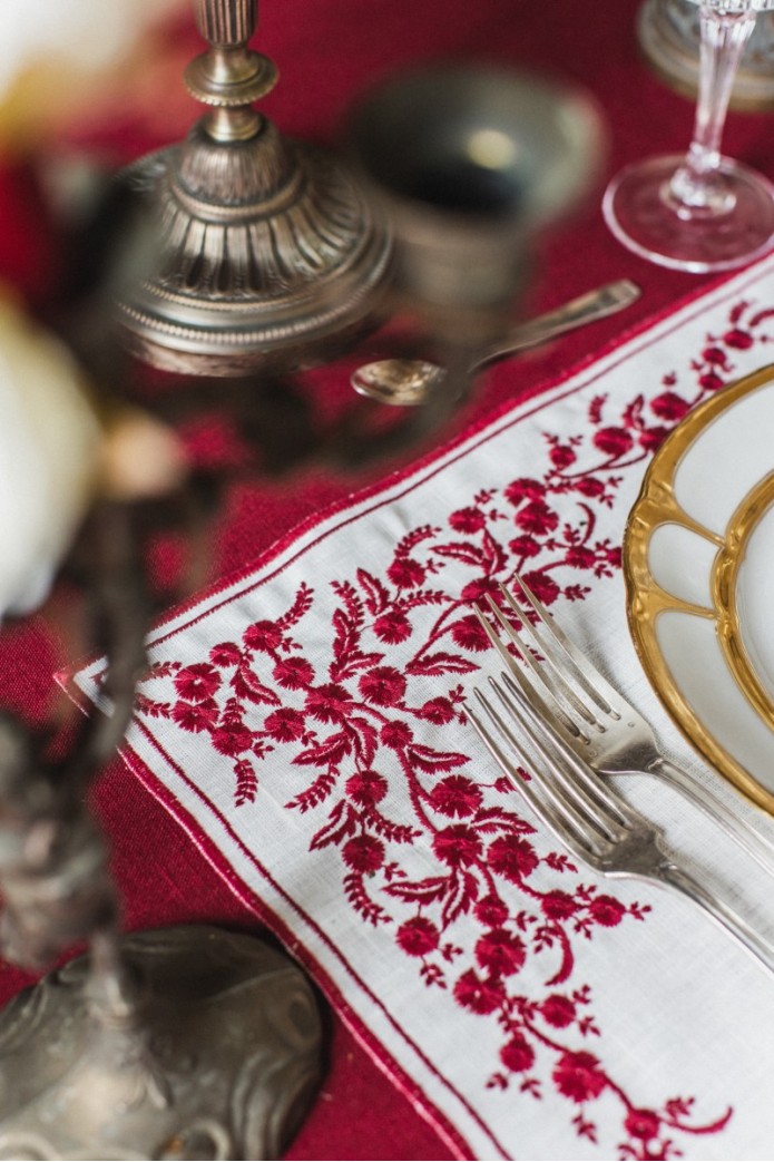 Venaria Set de table en lin non tachant 2