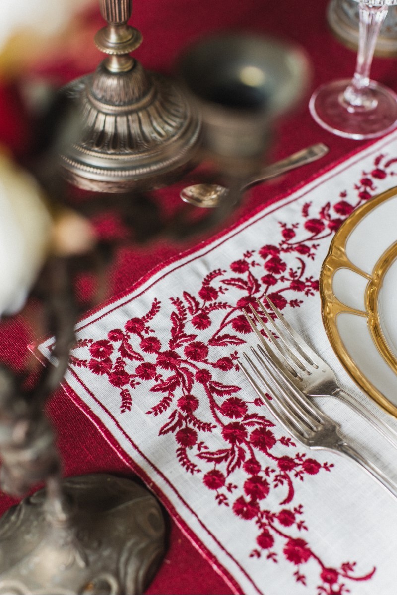 Venaria Set de table en lin non tachant