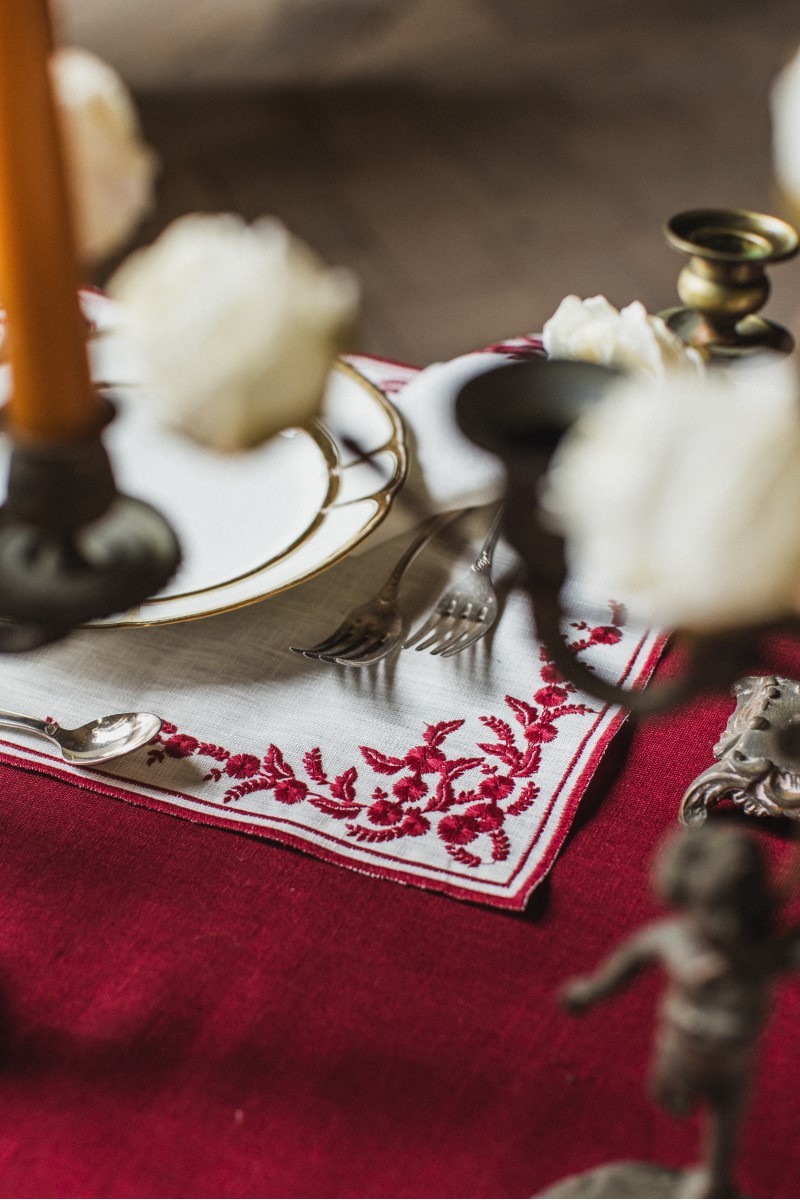 Venaria Set de table en lin non tachant