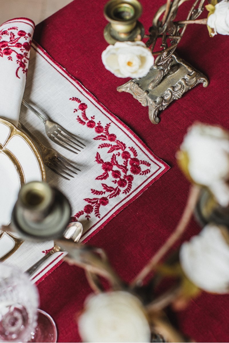 Venaria Set de table en lin non tachant