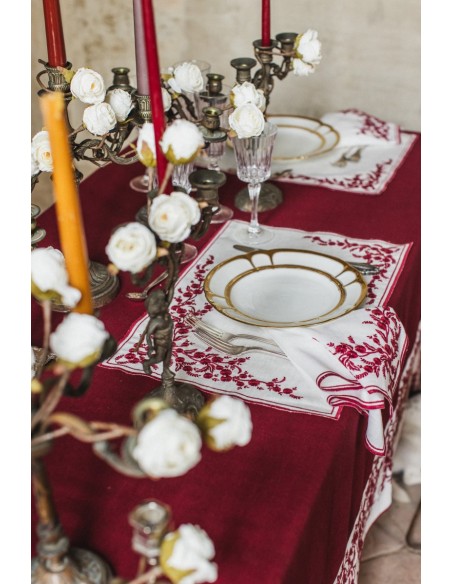 Venaria Set de table en lin non tachant