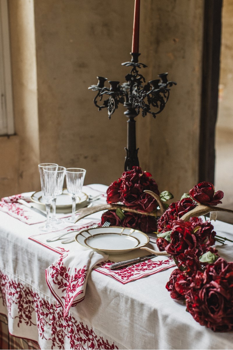 Venaria Set de table en lin non tachant