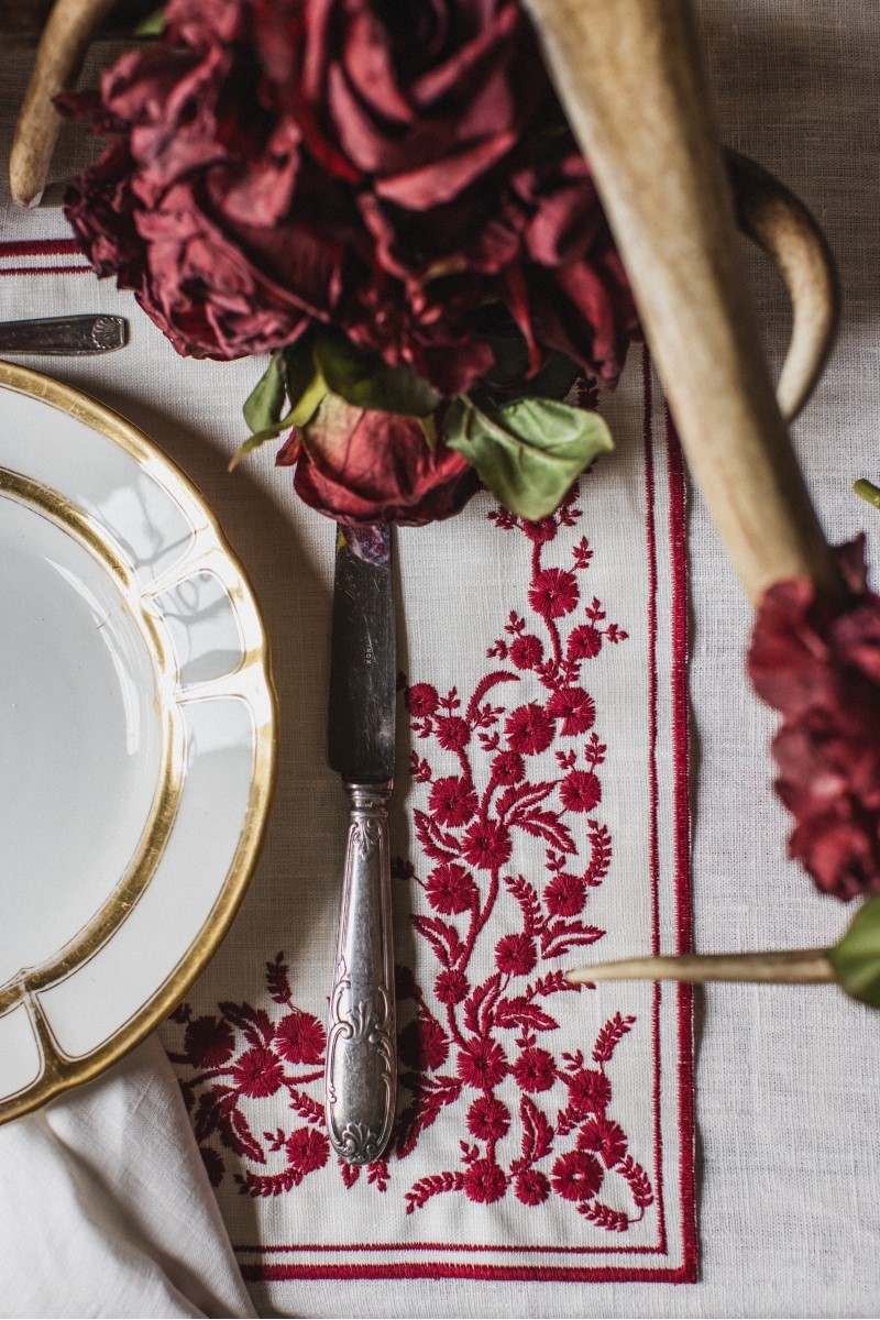 Venaria Set de table en lin non tachant