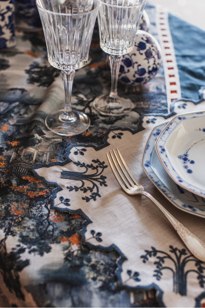 Set de table Eden en lin enduit