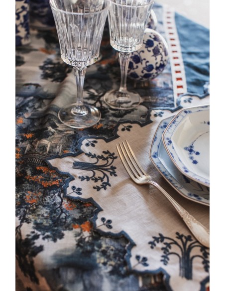 Set de table Eden en lin enduit