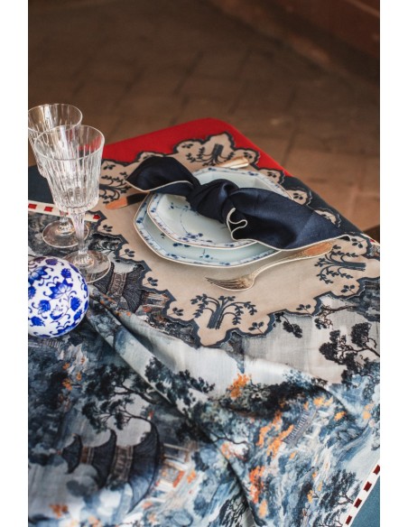 Set de table Eden en lin enduit