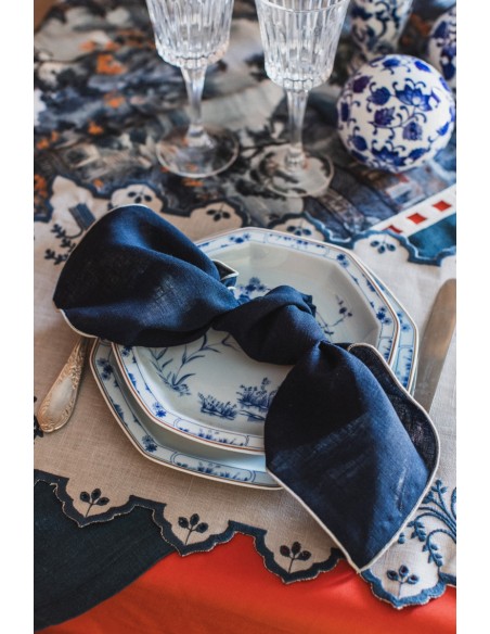 Set de table Eden en lin enduit