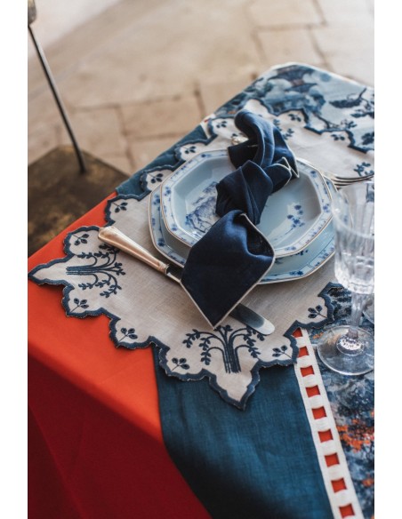 Set de table Eden en lin enduit