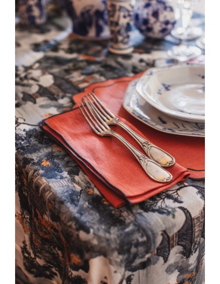 Set de table Firenze en lin enduit