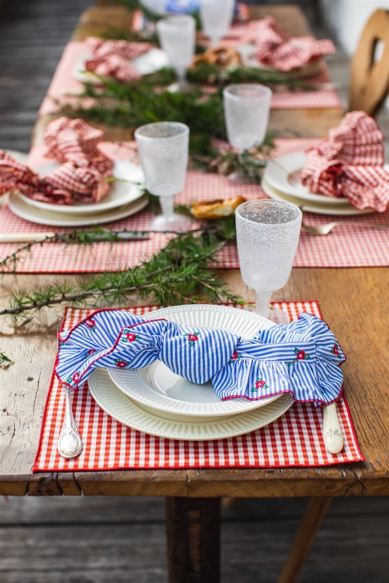 Placemat in Stain Resistant Cotton Filo