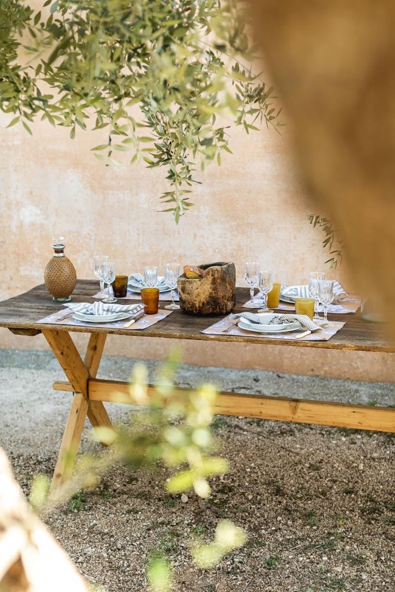 Placemat in Stain Resistant Cotton Filo