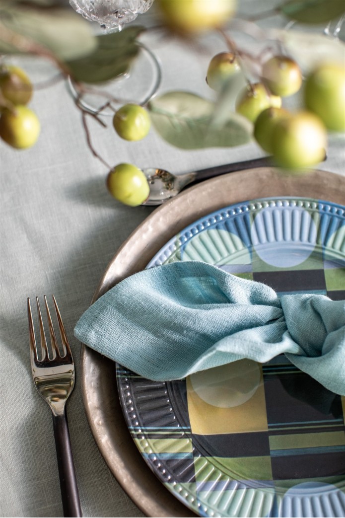 Serviette de table en pur lin 2