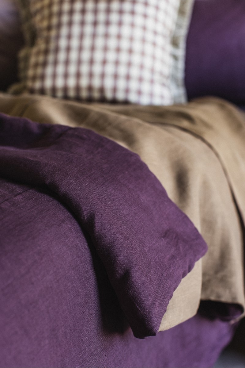 Copriletto Pure in Lino