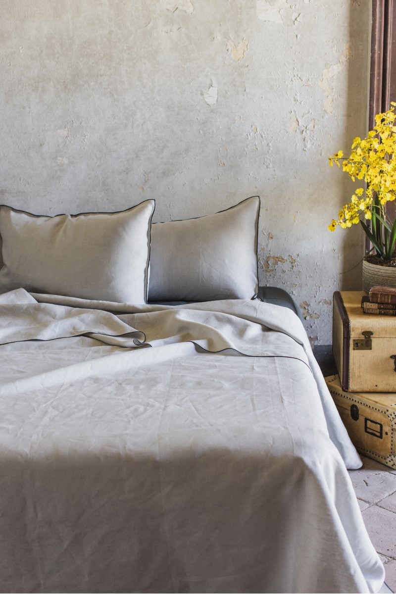 Taie d'oreiller en lin Filo