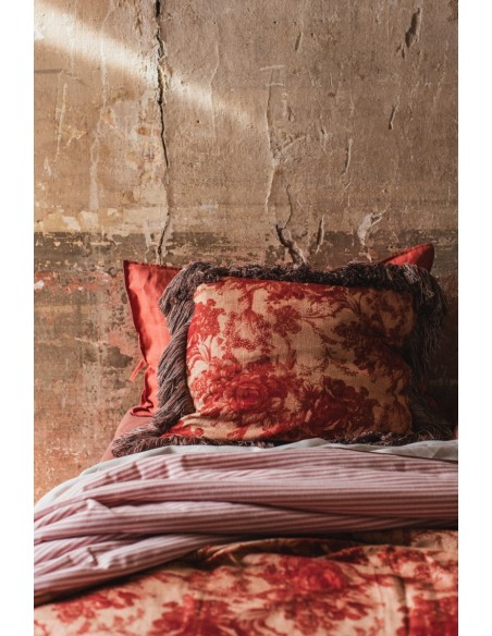 Taie d'oreiller en lin viscose Ludo