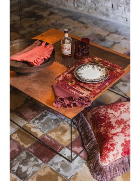 Taie d'oreiller en lin viscose Ludo