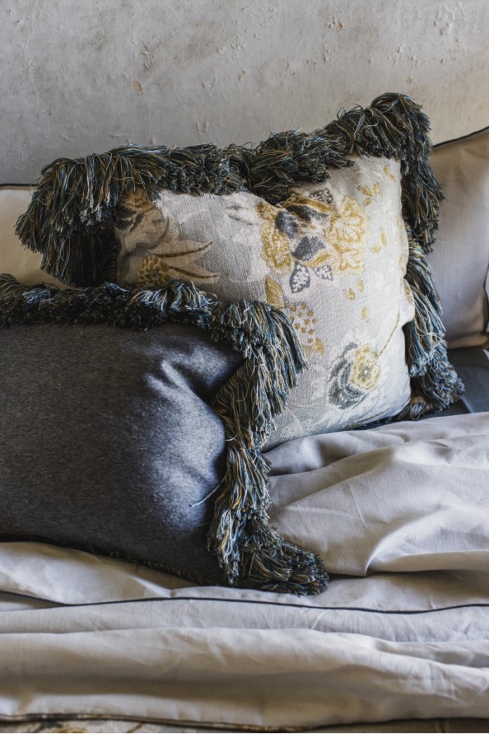 Taie d'oreiller en lin viscose Ludo 2