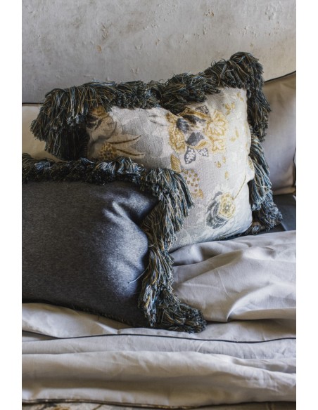 Taie d'oreiller en lin viscose Ludo