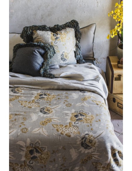 Taie d'oreiller en lin viscose Ludo