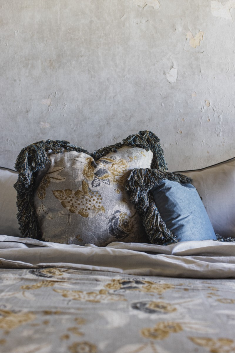 Taie d'oreiller en lin viscose Ludo