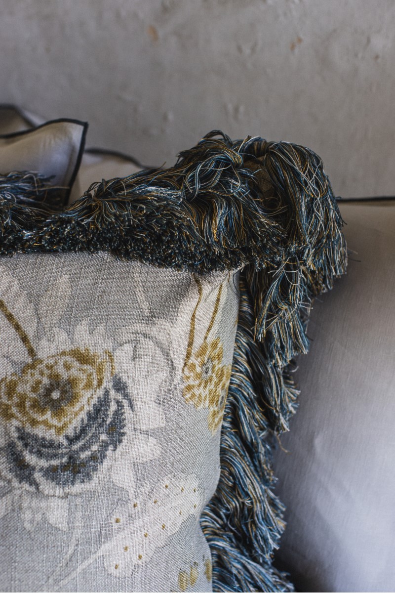 Taie d'oreiller en lin viscose Ludo