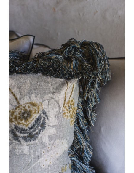 Taie d'oreiller en lin viscose Ludo