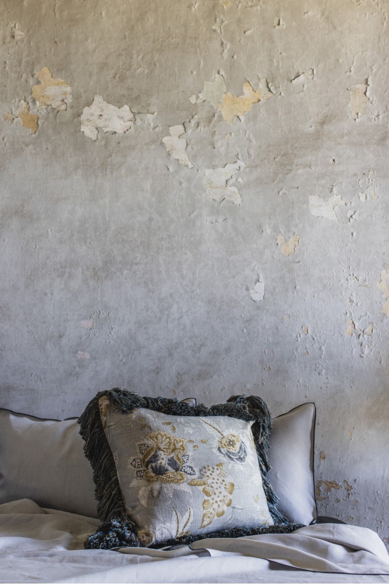 Taie d'oreiller en lin viscose Ludo