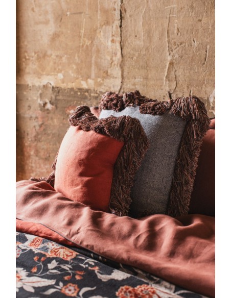 Taie d'oreiller en lin Ludo