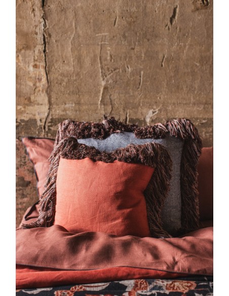 Taie d'oreiller en lin Ludo