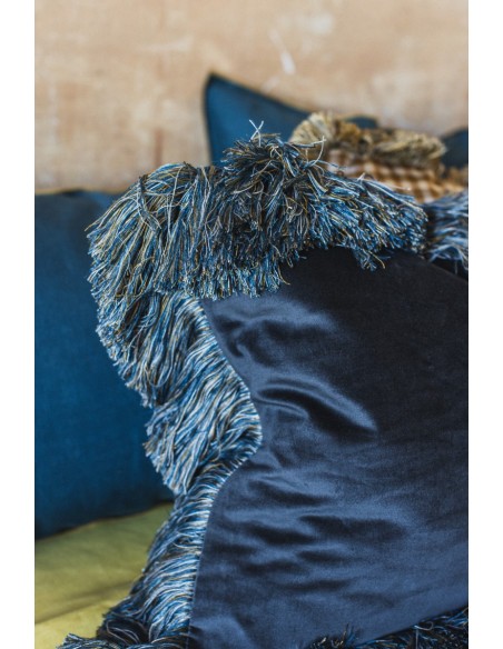 Taie d'oreiller en velours Ludo