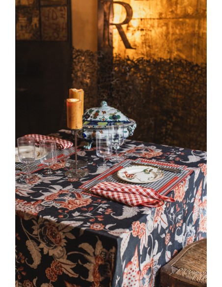 Nappe en lin viscose
