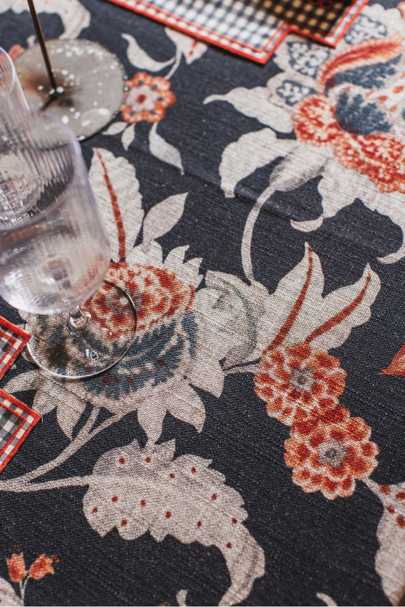 Nappe en lin viscose