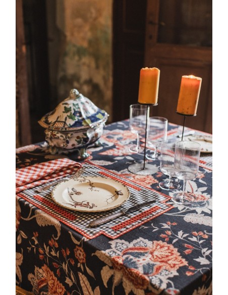 Nappe en lin viscose