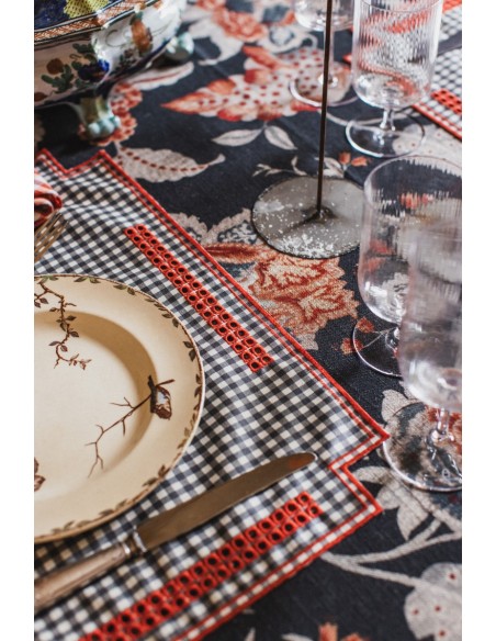 Nappe en lin viscose