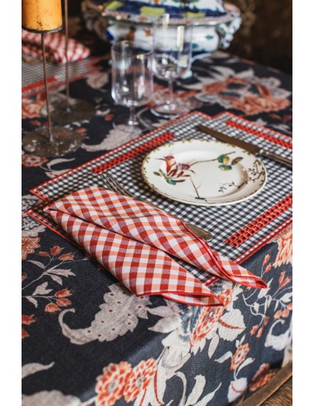 Nappe en lin viscose