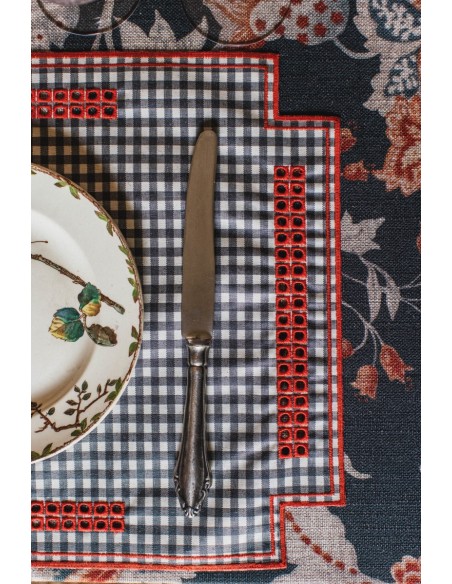 Nappe en lin viscose