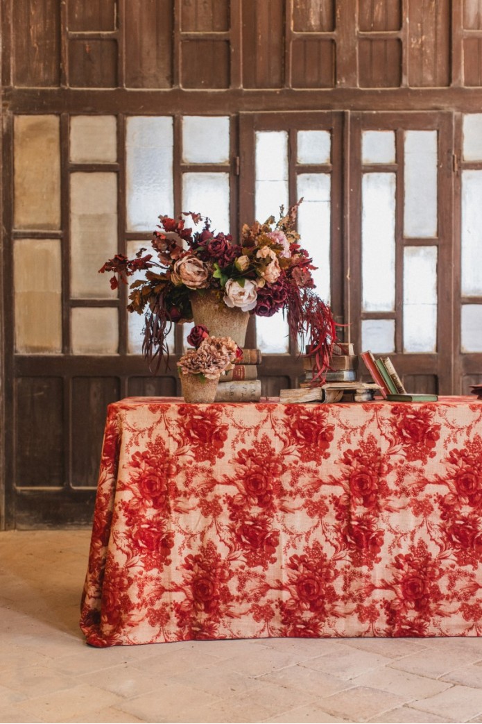 Nappe en lin viscose