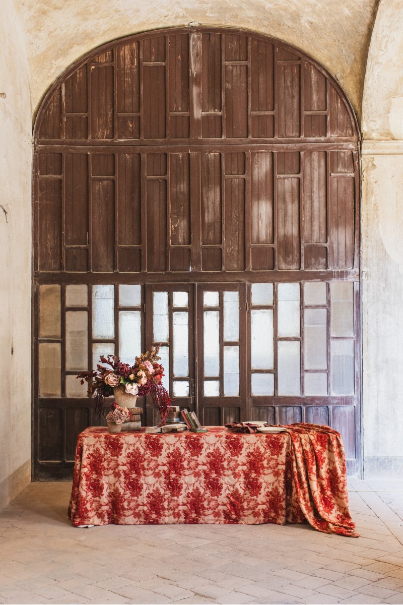 Nappe en lin viscose