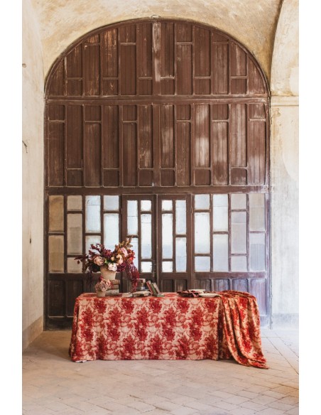 Nappe en lin viscose