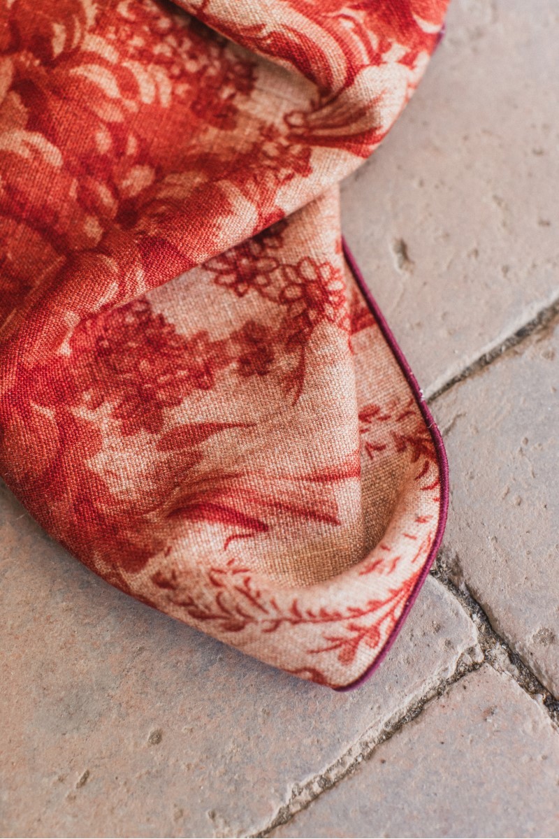 Nappe en lin viscose