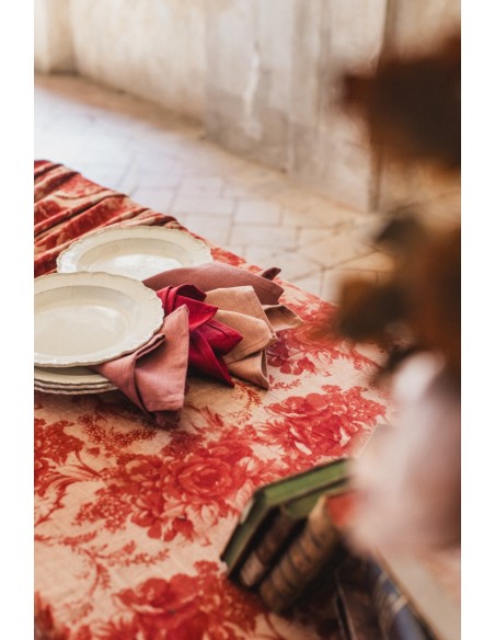 Nappe en lin viscose