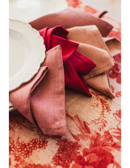 Nappe en lin viscose