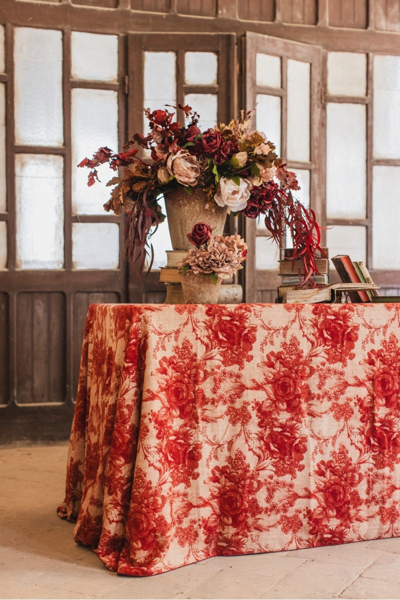 Nappe en lin viscose