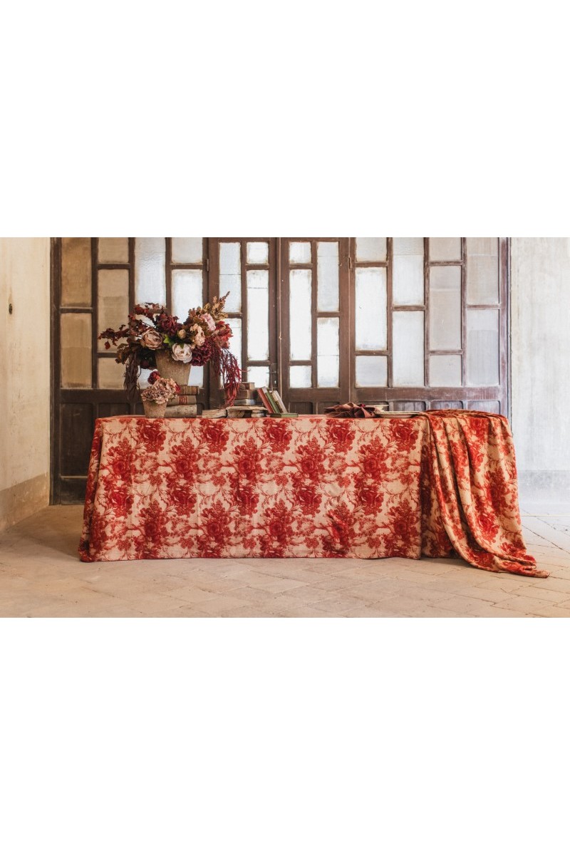 Nappe en lin viscose