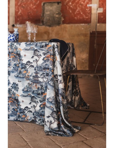 Nappe en lin viscose