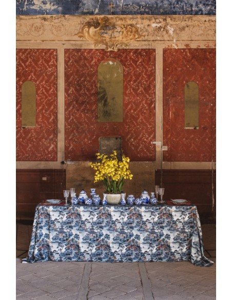 Nappe en lin viscose