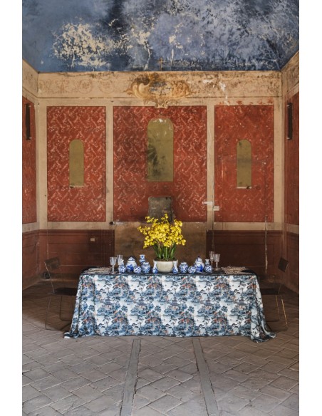 Nappe en lin viscose